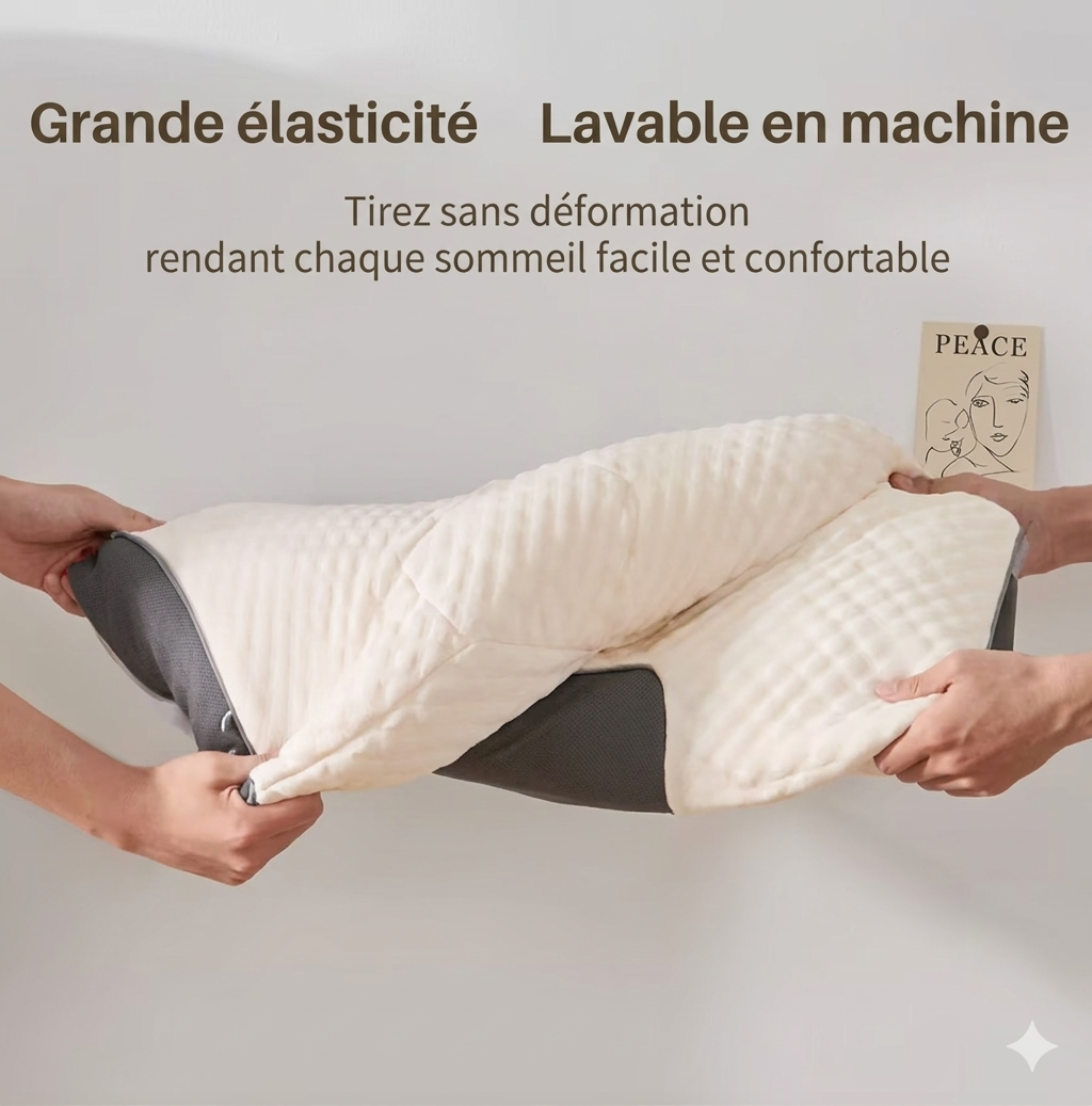 Oreiller Cervical Orthopédique Sommeil Réparateur