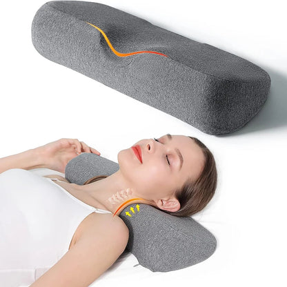 Oreiller Cervical – Oreiller Orthopédique Ergonomique en Mousse à Mémoire