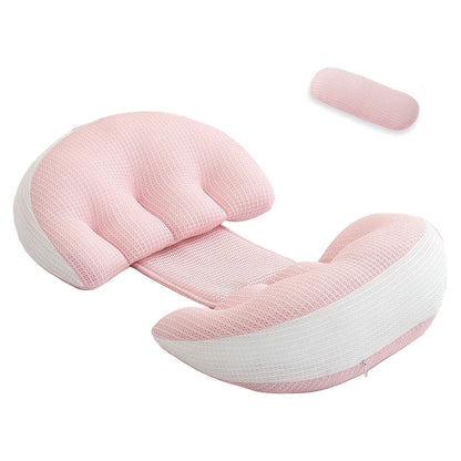 Coussin de grossesse – Oreiller ergonomique en coton doux