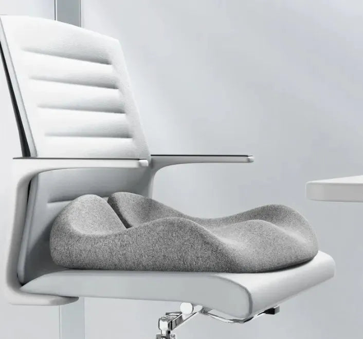 Coussin orthopédique coccyx – Mémoire de forme antidérapant, siège bureau et voiture
