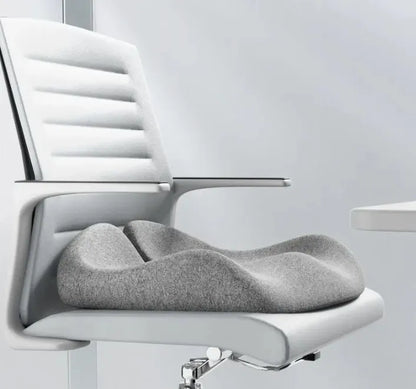 Coussin orthopédique coccyx – Mémoire de forme antidérapant, siège bureau et voiture
